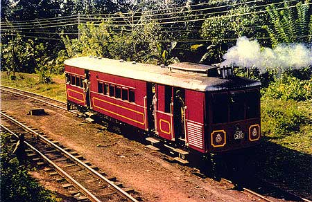 Sentinal Steam Rail Car No. 331, V2 Class - narrow gauge (KV line). The only working model left in the world